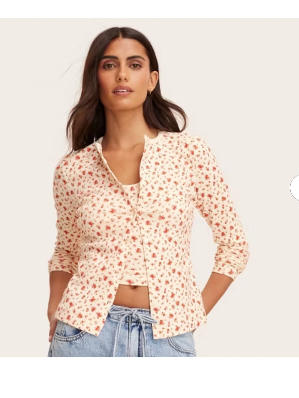 Parke Target Collab Pointelle Cardigan
